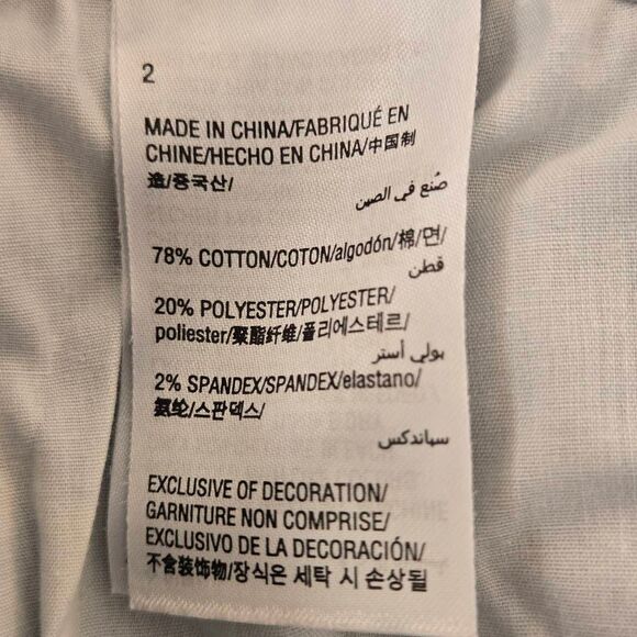 Inc International Concepts Womens Fray Trim Tulip Hem Denim Skirt Blue Size 2 - Picture 6 of 11